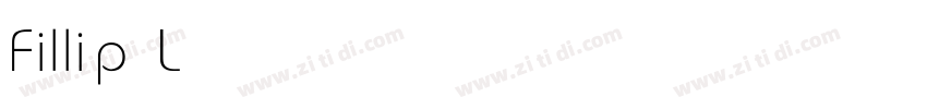 Fillip Light字体转换 Fillip Light字体转换